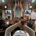 The Los Angeles City Charter is a partisan issue