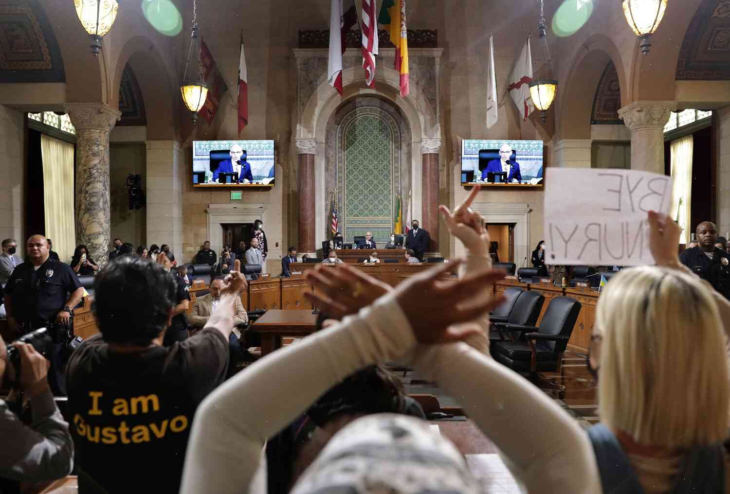 The Los Angeles City Charter is a partisan issue