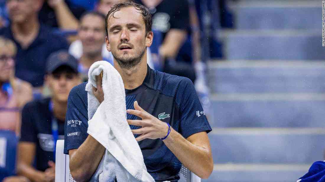 Daniil Medvedev drops out of US Open on five-set run